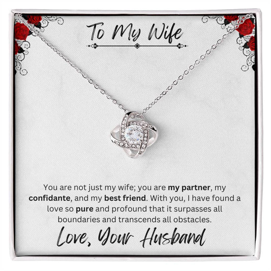 To My Wife- You are not just my wife, you are my partner